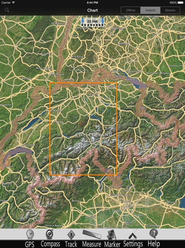 Lungern Sarnen Lakes Chart pro(圖5)-速報App