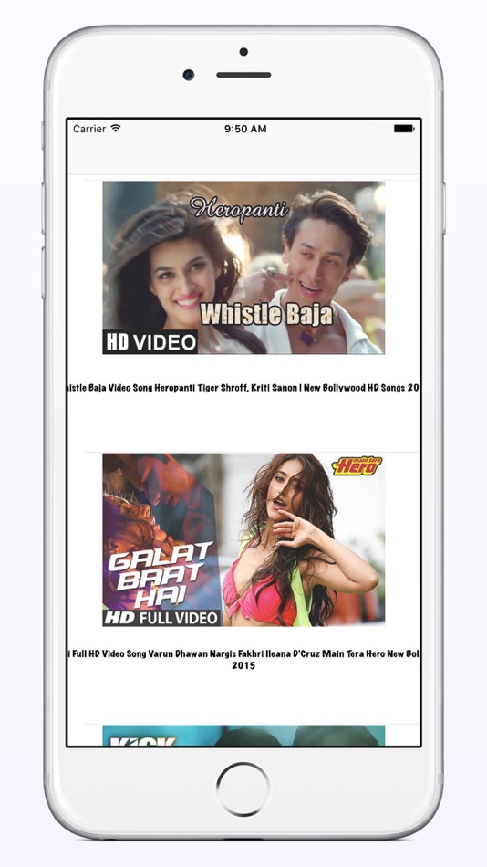 Bollywood Songs 1001 Videos - 1.0 - (iOS)