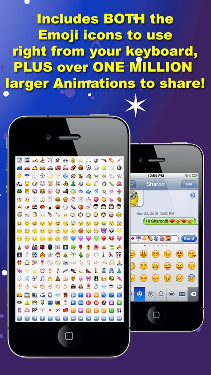 Fun Animations for MMS Text Messaging - 1 MILLION 3D Animated Emoticons screenshot-3