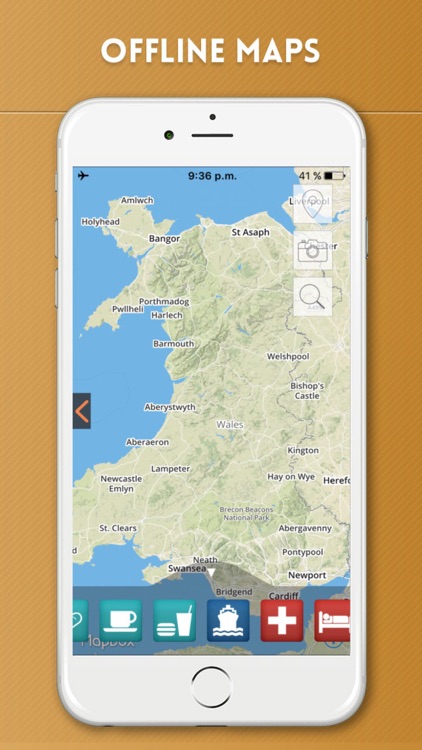 Caernarfon Travel Guide and Offline Street Map screenshot-4