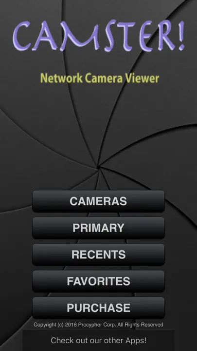 Camster! Network Camera Viewer iPhone-skjermbilde 5