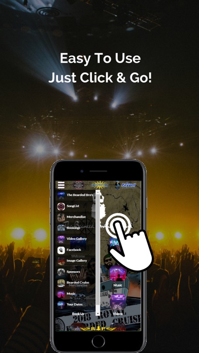 The Bearded Brothers Band App screenshot 2
