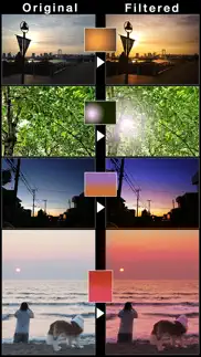 aurora by fang - fast gradient image editor iphone capturas de pantalla 2