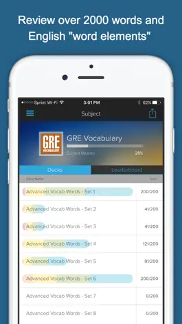 Game screenshot GRE Vocab Genius apk
