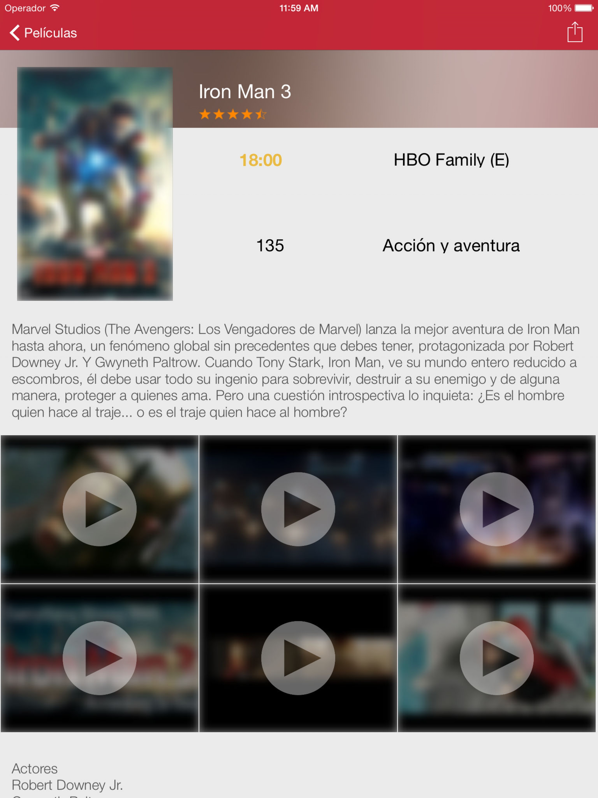 Televisión Mexicana para iPad screenshot 3
