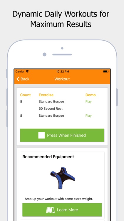 Burpees Total Body Firm & Burn