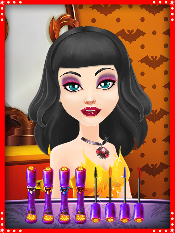 Halloween Salon, Dress up, Spa Makeover kids games iPad screenshot 4 - Games app