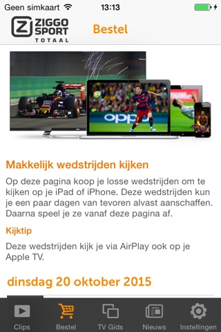 Ziggo Sport Totaal screenshot 2