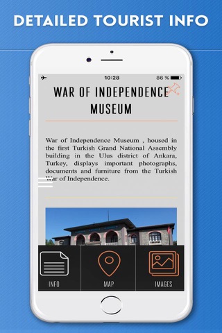 Ankara Travel Guide with Offline City Street Map screenshot 3