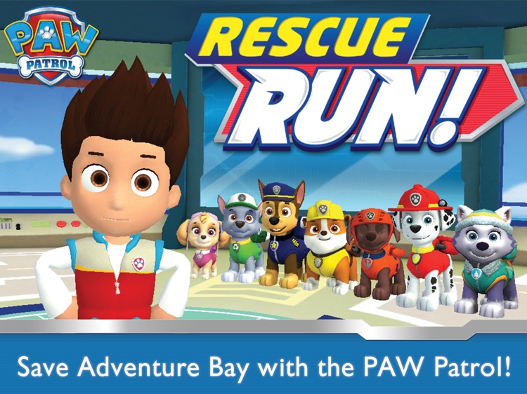 PAW Patrol Rescue Run HD screenshot-0