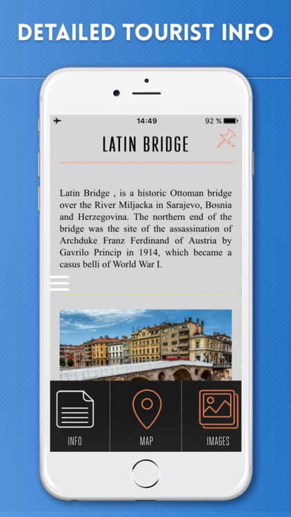 Sarajevo Travel Guide and Offline City Map