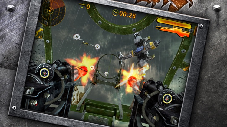 Turret Commander - shoot from B17 top machine gun