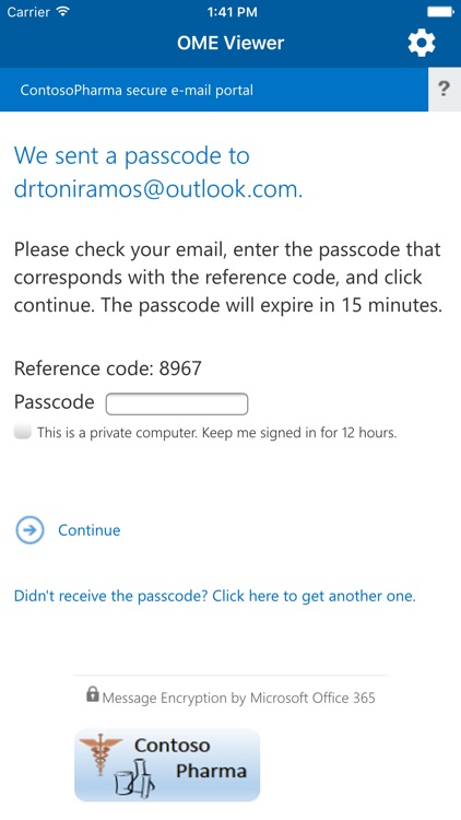 Office 365 Message Encryption Viewer