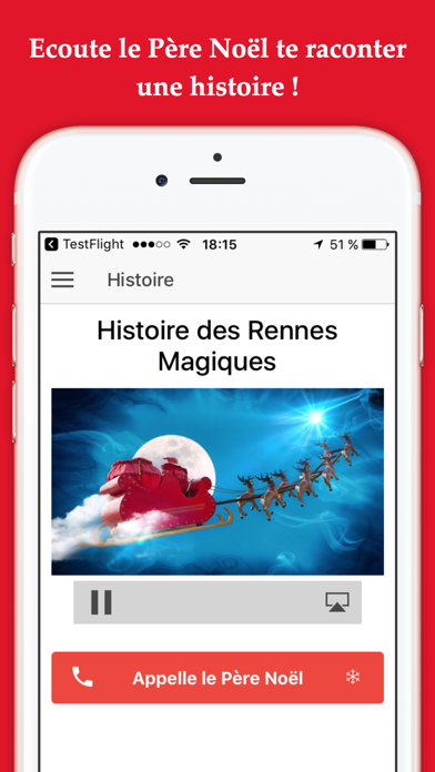 Screenshot #2 pour Père Noël Numéro de Téléphone