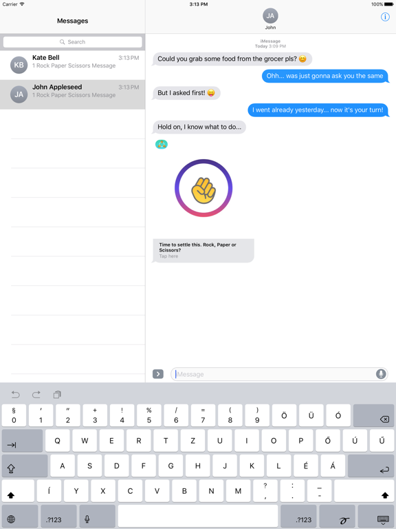 Screenshot #5 pour Rock-Paper-Scissors for iMessage