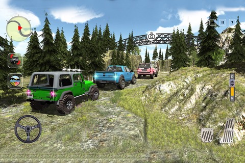 4X4 Offroad Jeep Mountain Hillのおすすめ画像3