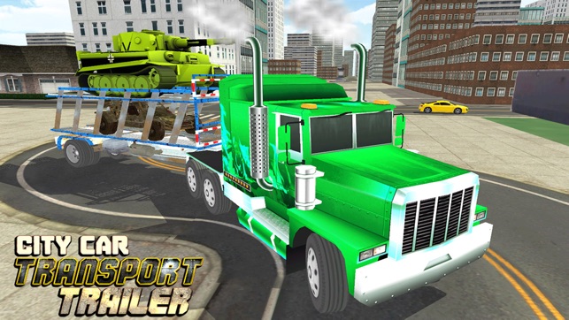 Car Transporter Delivery Truck 3D: Transport Tank(圖2)-速報App