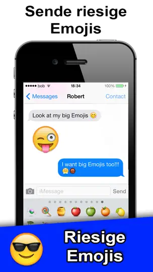 Screenshot von Emoji 3 FREE - Farbige SMS - New Emojis Sticker Für SMS, Facebook, Twitter auf dem iPhone 2