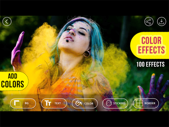 Screenshot #5 pour Holi Photo Frames