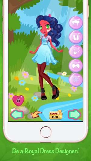 Poke Girl Chiffon Dresses Free Game(圖4)-速報App