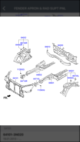 Hyundai Car Parts - ETK Parts Diagrams screenshot