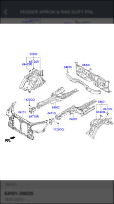 Hyundai Car Parts - ETK Parts Diagrams screenshot 4