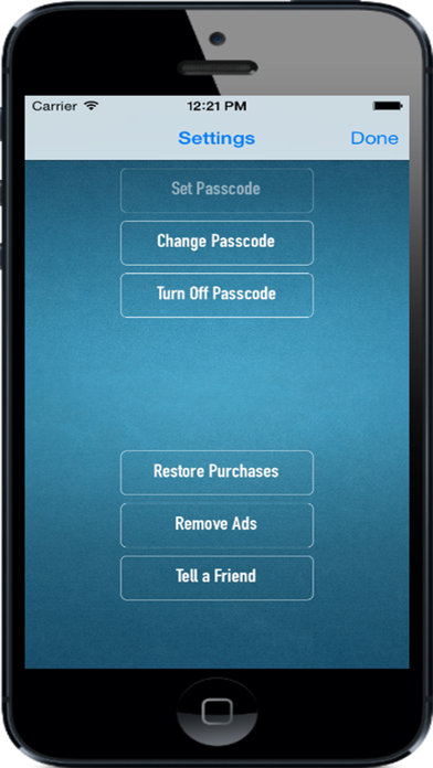 Screenshot #1 pour Mot de passe Keeper - Password Vault