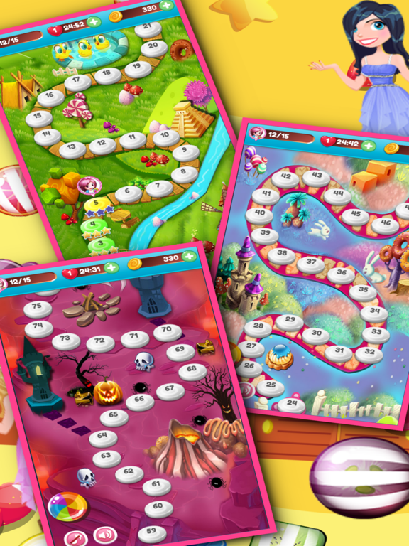 Screenshot #5 pour Sucrerie Princess Dress UP Match