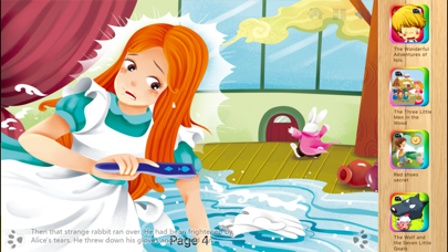 Screenshot #3 pour Alice in Wonderland- Interactive Book by iBigToy