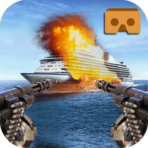 VR Warship Battle - Defence 3D icon