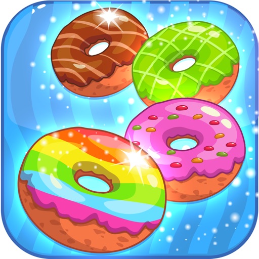 Donut Dazzle Jam: Match 3 Puzzle Candy Game Icon