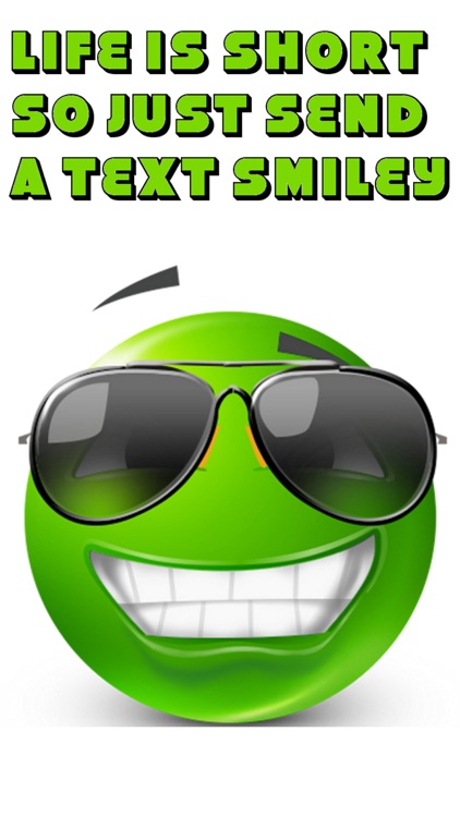 Green Smiley Stickers