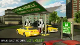 Game screenshot Электрический автомобиль Таксист 3D симулятор: Город Авто Драйв, чтобы забрать пассажиров mod apk