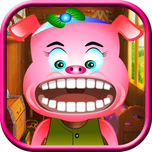 Store Dentist Pig Teeth Whitening High Level Icon