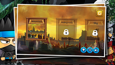 Screenshot #2 pour Super Jungle Ninja II Adventures jeu pour les enfa