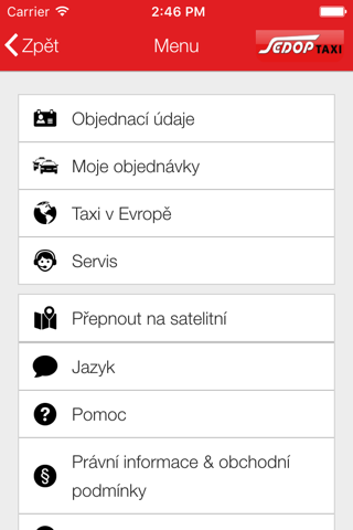 Sedop Taxi Praha screenshot 4