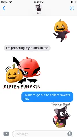 Game screenshot Halloween Stickers Free Samples for Text Messages mod apk