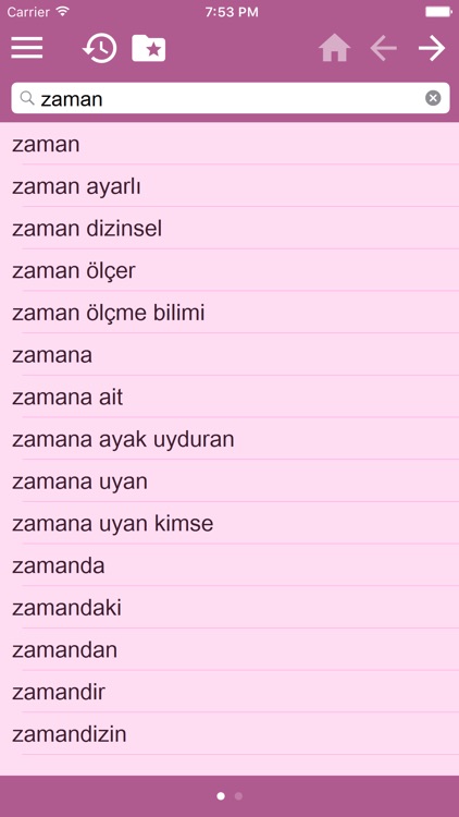 Malay Turkish dictionary