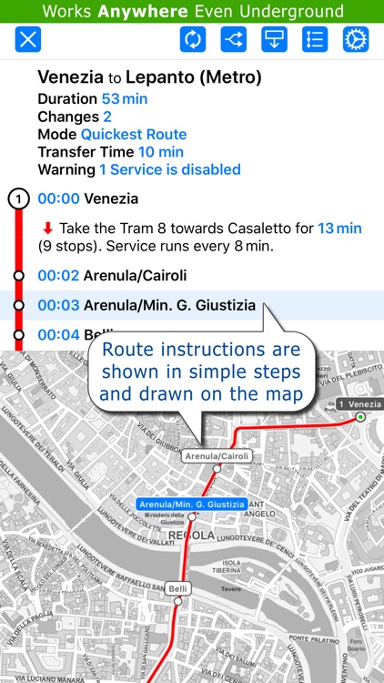 Rome Metro & Tram by Zuti