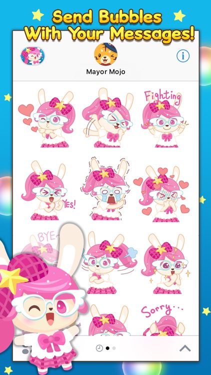 Bubbles Pop Stickers