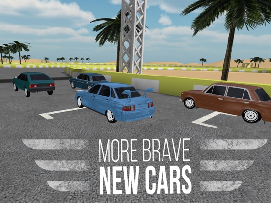 Russian Rider Drift iPad screenshot