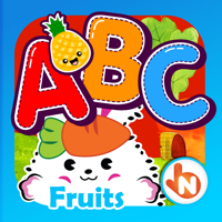 ABC Fruits and Vegetables English Flashcards