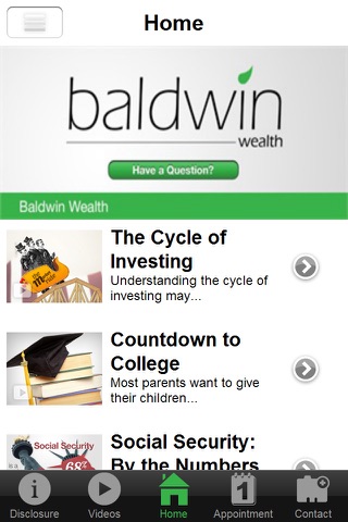 Baldwin Wealth screenshot 2
