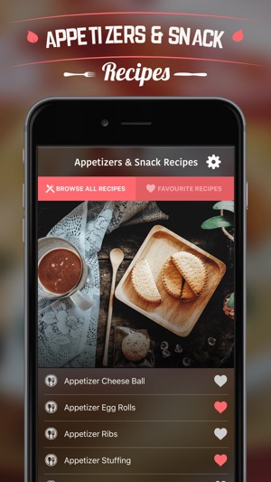 Appetizers & Snack Recipes(圖1)-速報App