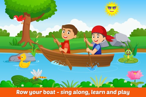 Row Your Boat - Sing Along and Interactive Playtime for Little Kidsのおすすめ画像5