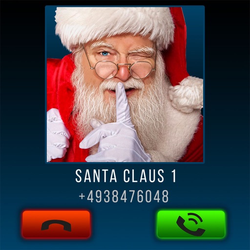 Fake Call Santa Joke iOS App