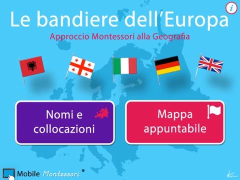 Le Bandiere dell’Europa- Montessori Geografia screenshot 4
