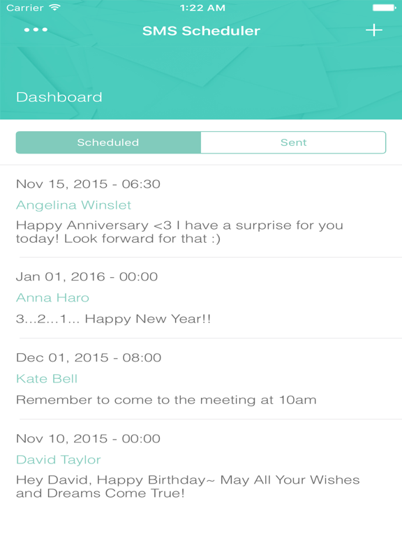 Screenshot #4 pour Simple SMS Scheduler - Auto Text Message Sending Timer