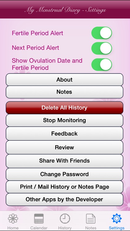 My Menstrual Diary screenshot-4