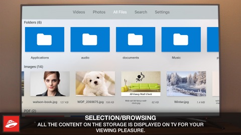 Screenshot #1 for EasyCloud for Yandex Disk - Your Cloud Media on TV